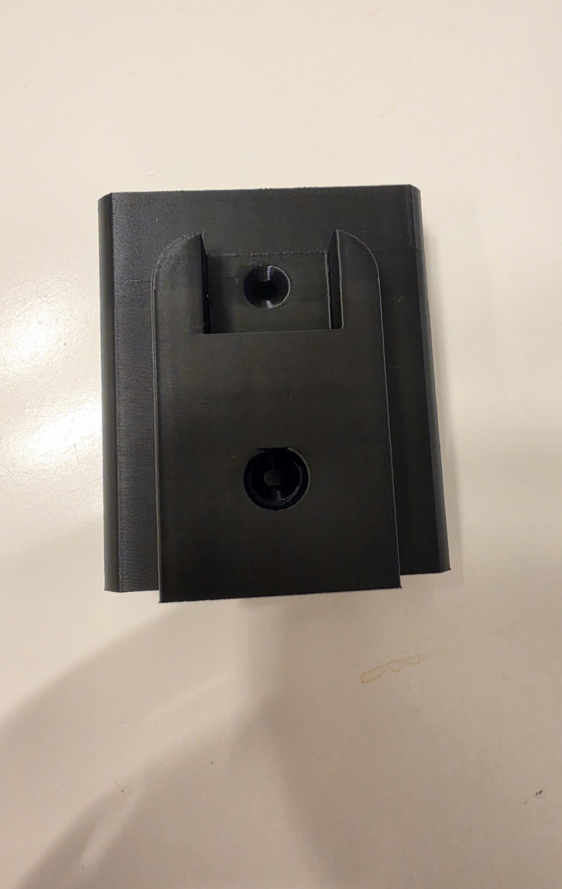 Milwaukee M18 Drill Holder | Under Shelf Power Tool Mount | Workshop Garage Tool Storage | 3D Printed Drill Hanger