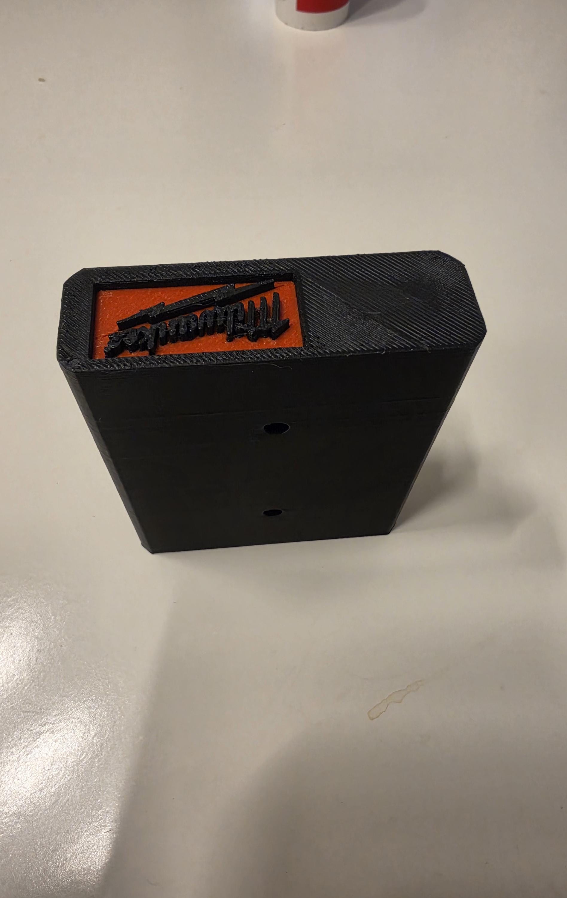 Milwaukee M18 Drill Holder | Under Shelf Power Tool Mount | Workshop Garage Tool Storage | 3D Printed Drill Hanger